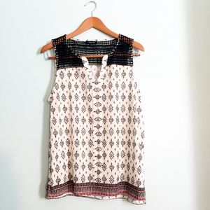 Southwest print top by Verve Ami